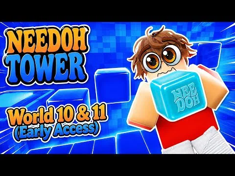 The Needoh Squishy Tower [VIRAL] Gameplay (World 10 & 11) (Early Access)